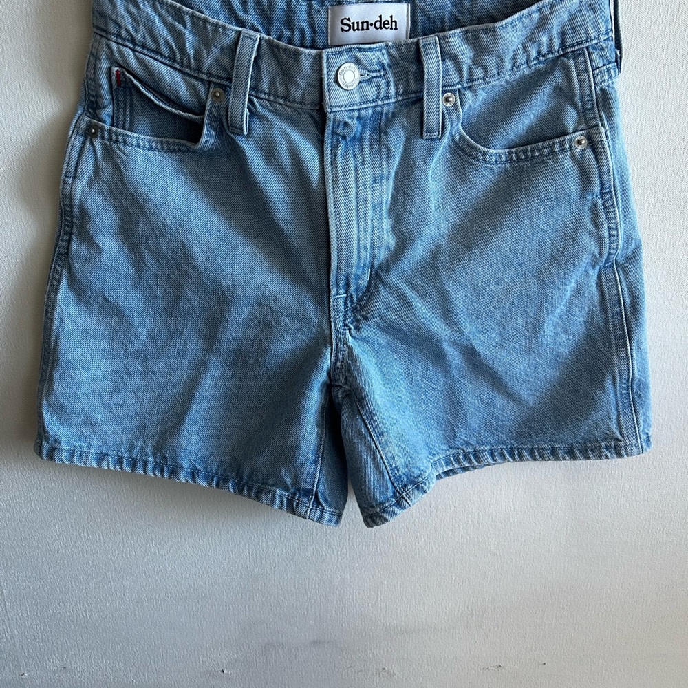 Women's Blue Denim Shorts